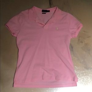 Pink polo